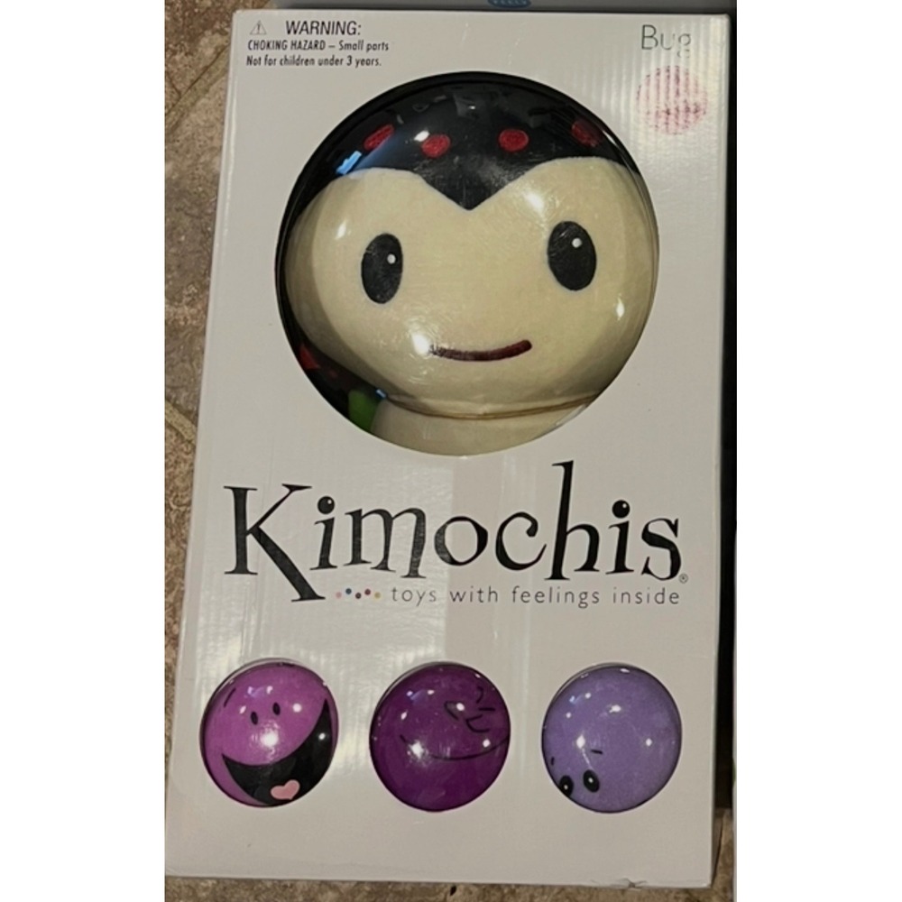 Kimochis Bug Plush Toy with Feelings Inside Social Emotional Learning New Box